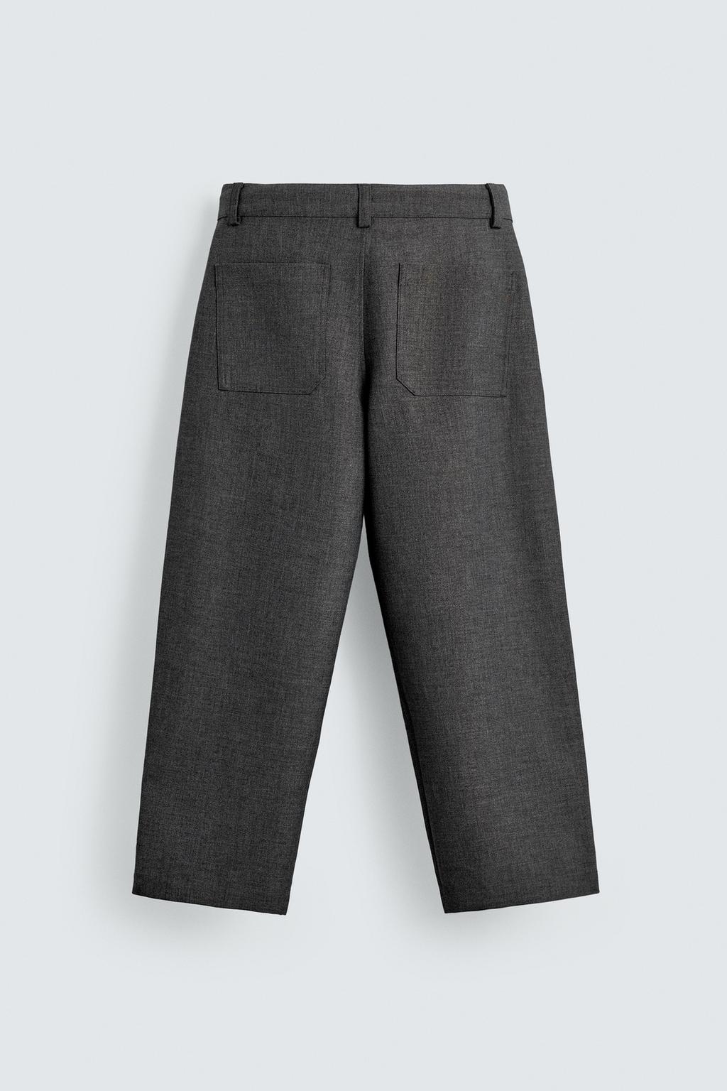 БРЮКИ BALLOON FIT С ЗАЩИПАМИ