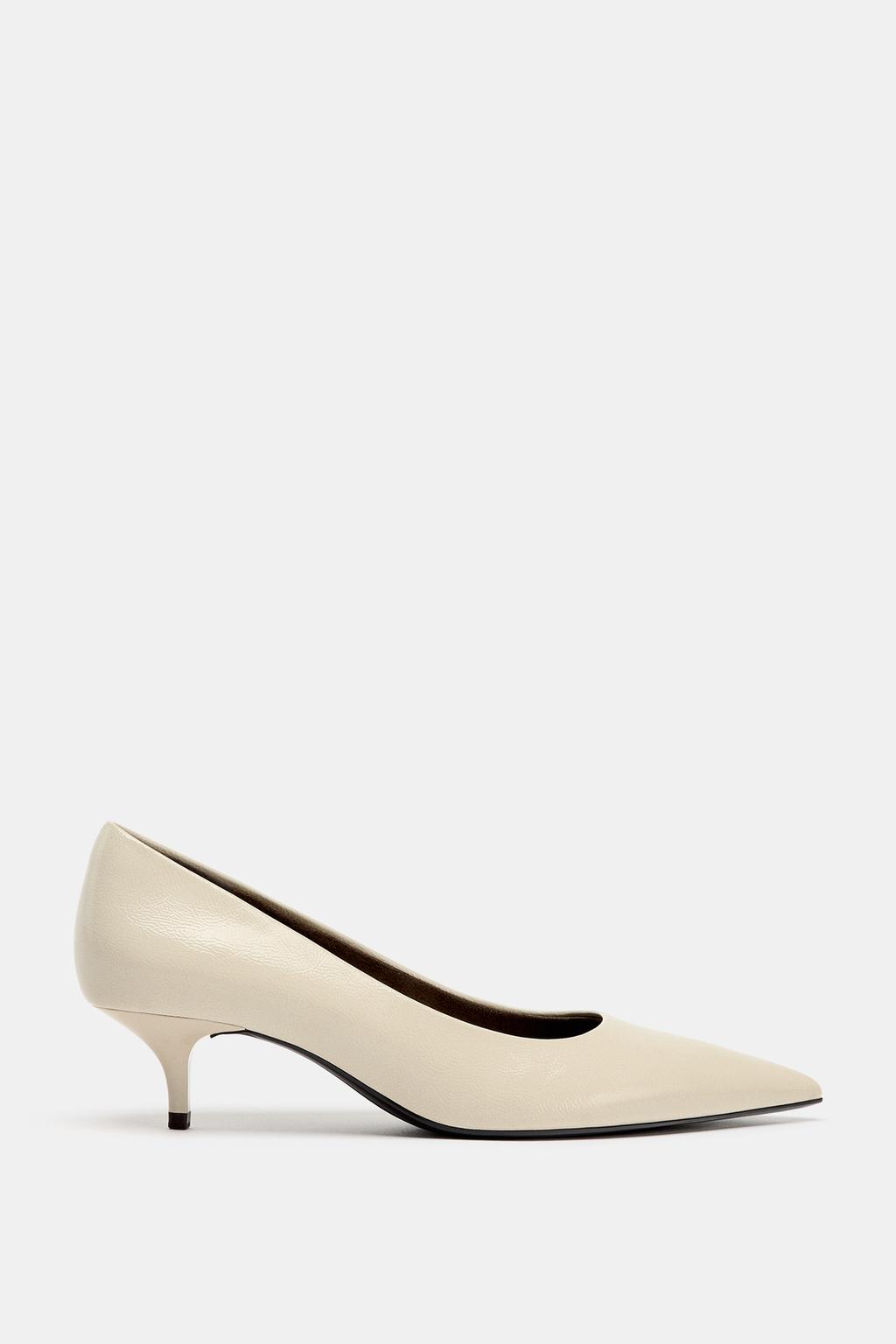 ТУФЛИ НА НИЗКОМ КАБЛУКЕ KITTEN HEEL