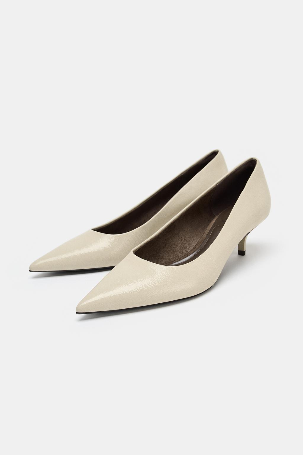 ТУФЛИ НА НИЗКОМ КАБЛУКЕ KITTEN HEEL
