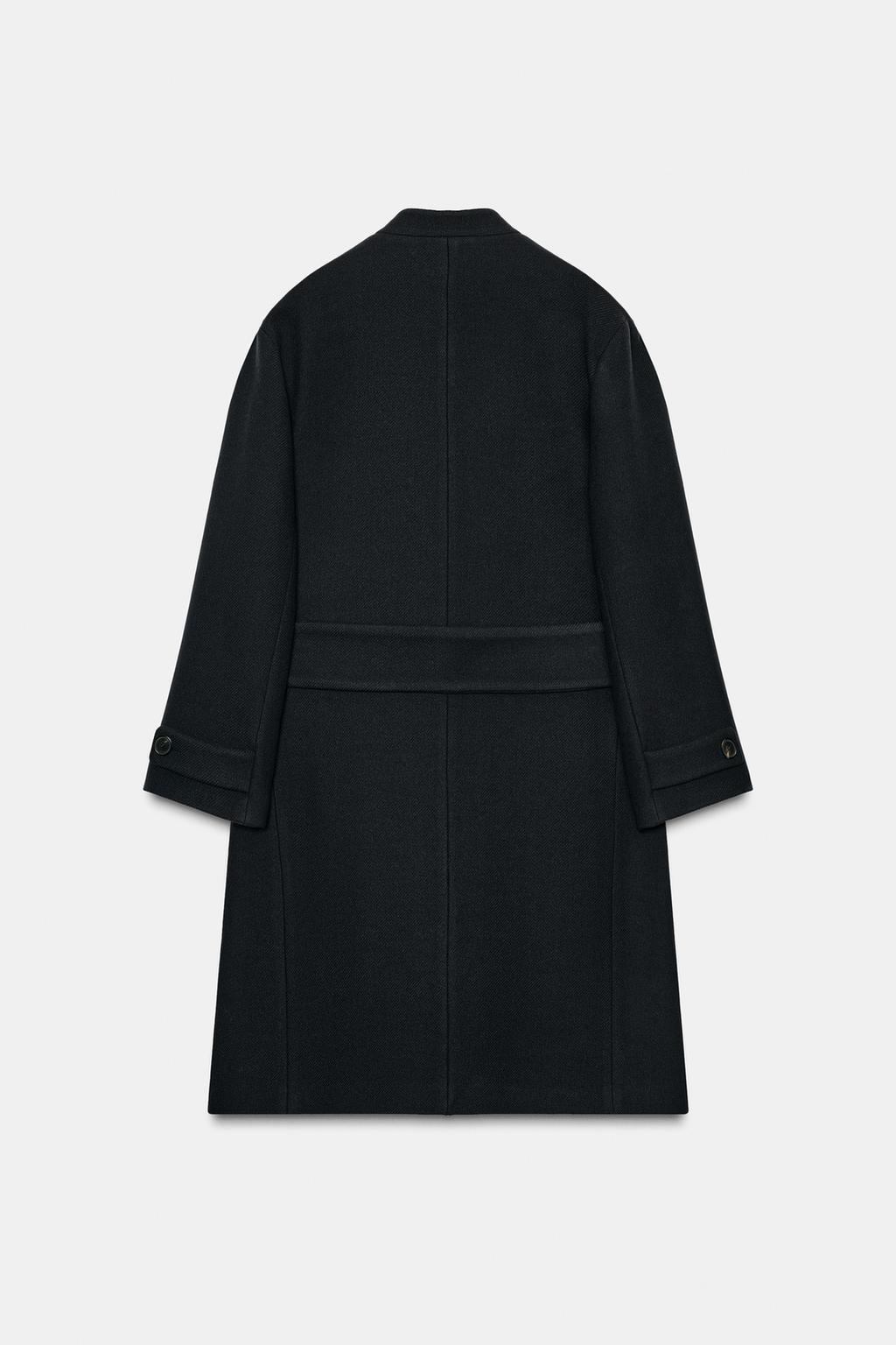 ПАЛЬТО ИЗ СМЕСОВОЙ ШЕРСТИ — ZW COLLECTION