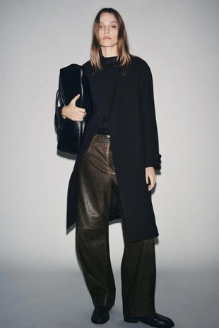 Пальто из смесовой шерсти — ZW COLLECTION- Заказать в России