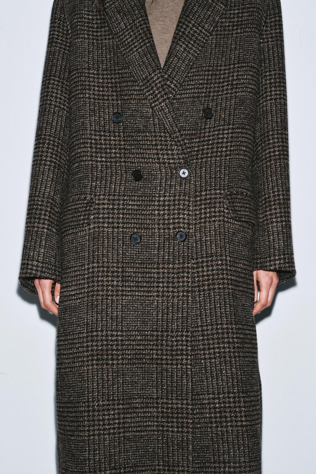 ПАЛЬТО В КЛЕТКУ — ZW COLLECTION