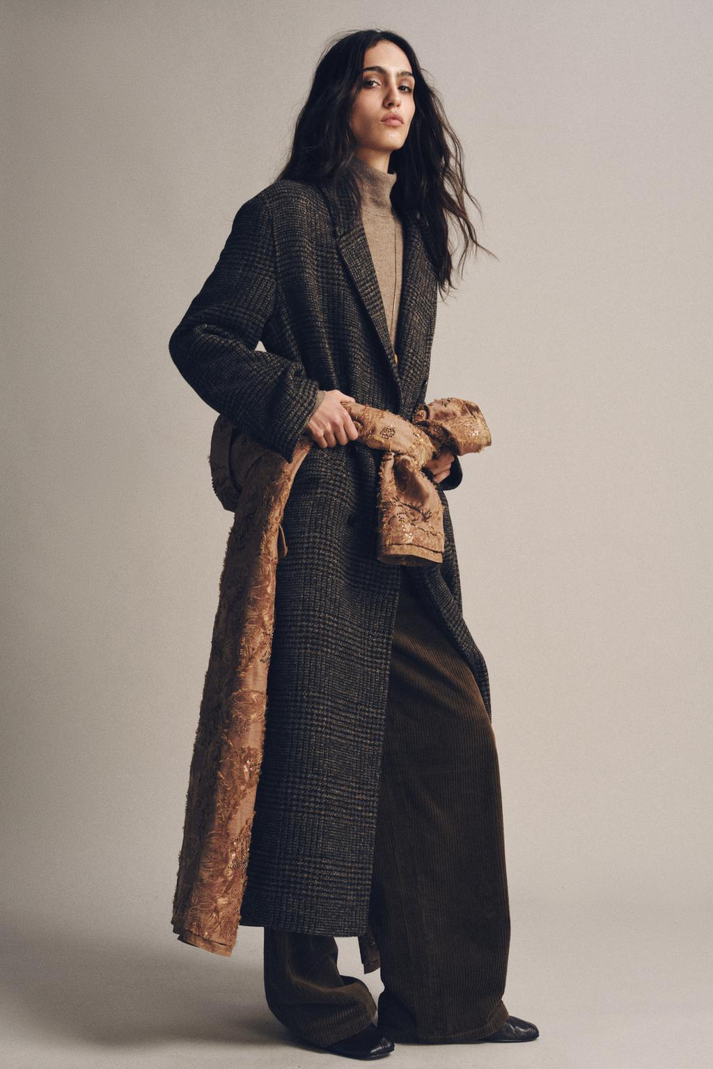ПАЛЬТО В КЛЕТКУ — ZW COLLECTION