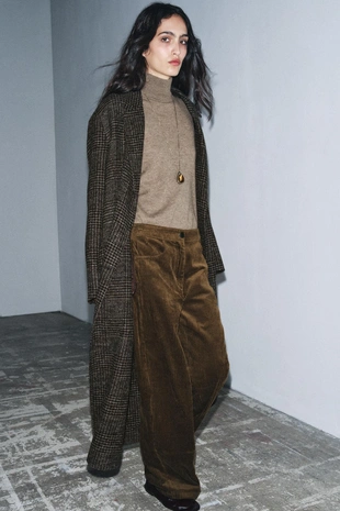 Пальто в клетку — ZW COLLECTION- Заказать в России