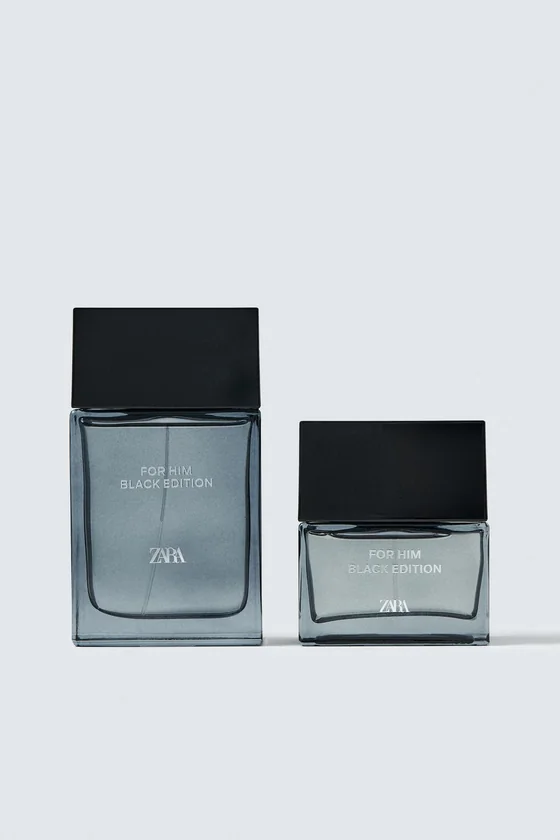 Парфюм FOR HIM BLACK EDITION EDT SET, 100 МЛ + 50 МЛ
