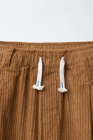 Брюки BAGGY из вельвета- Заказать в России