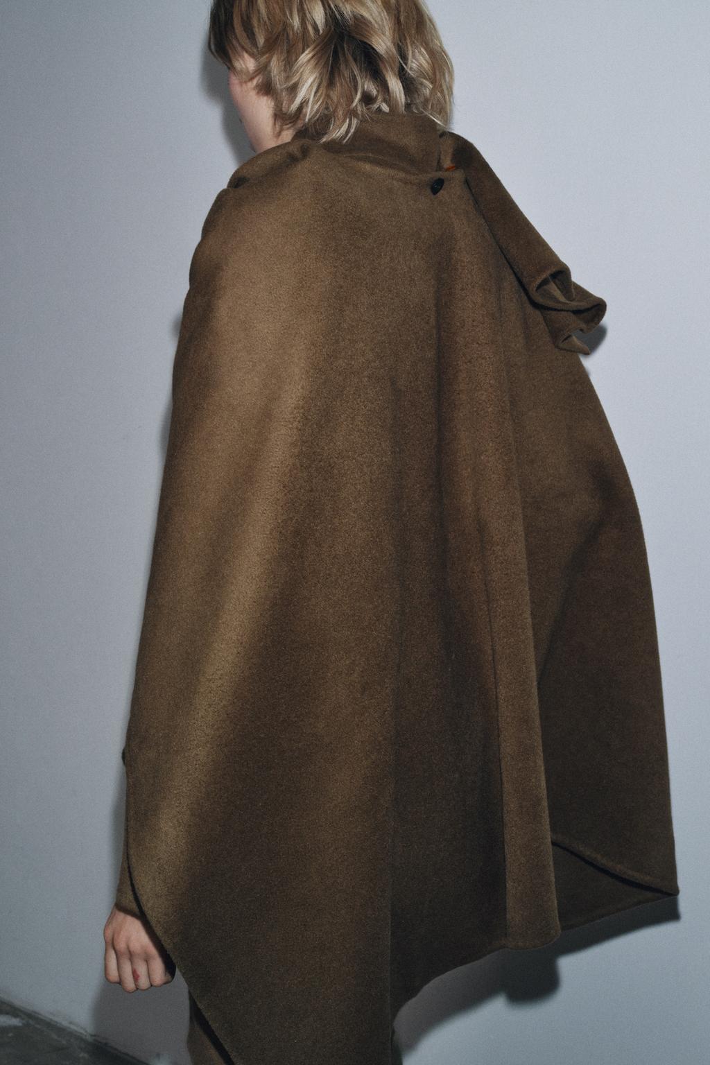 ПАЛЬТО-КЕЙП ИЗ ШЕРСТИ — ZW COLLECTION