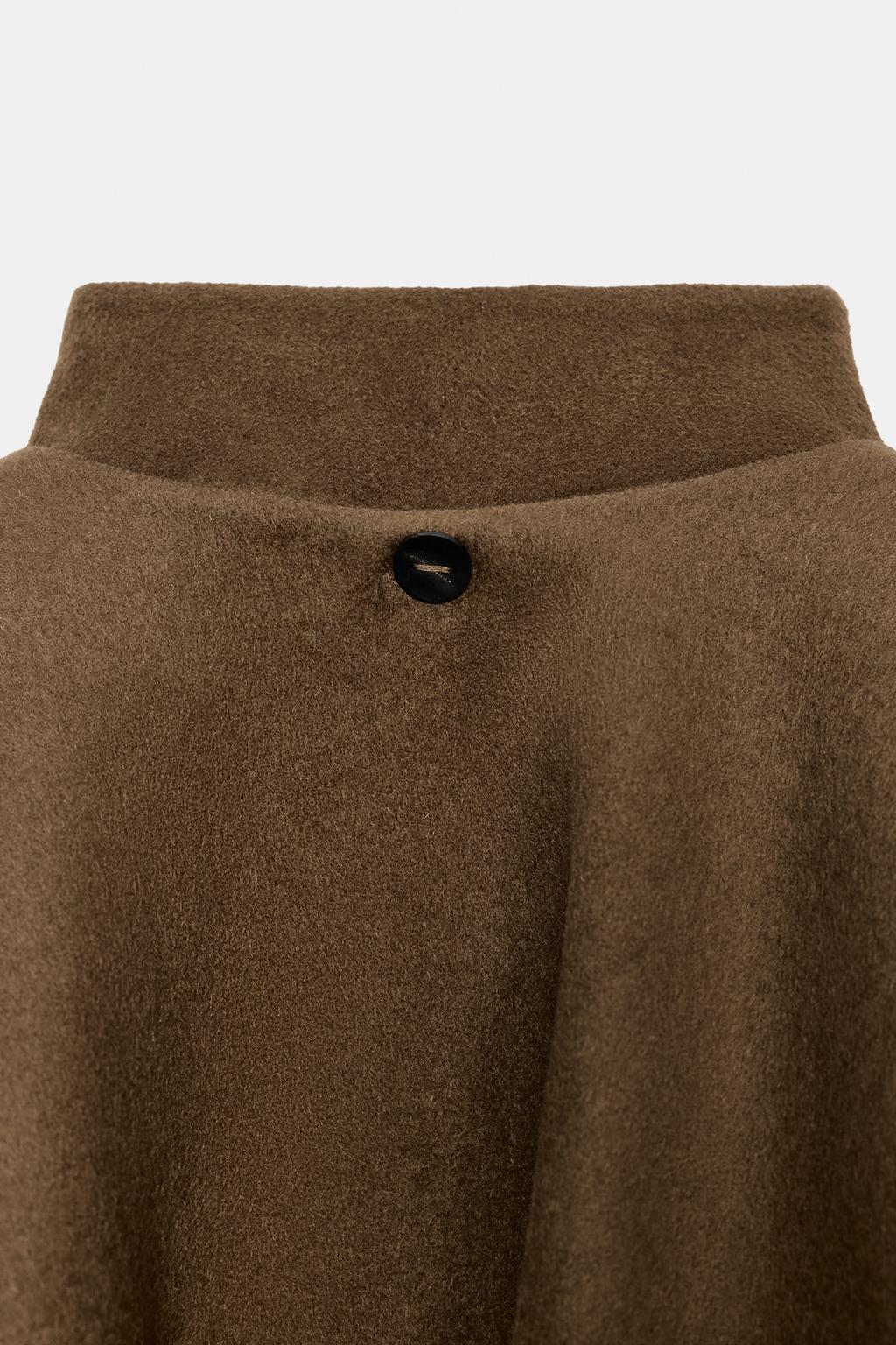 ПАЛЬТО-КЕЙП ИЗ ШЕРСТИ — ZW COLLECTION