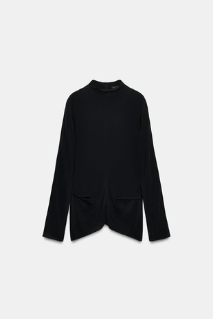 Блузка свободного кроя ZW COLLECTION- Заказать в России