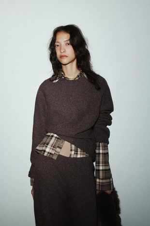 Купить Zara Мягкая толстовка с длинным рукавом