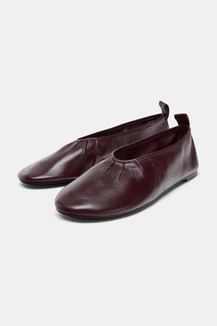 Балетки из мягкой кожи- Заказать в России