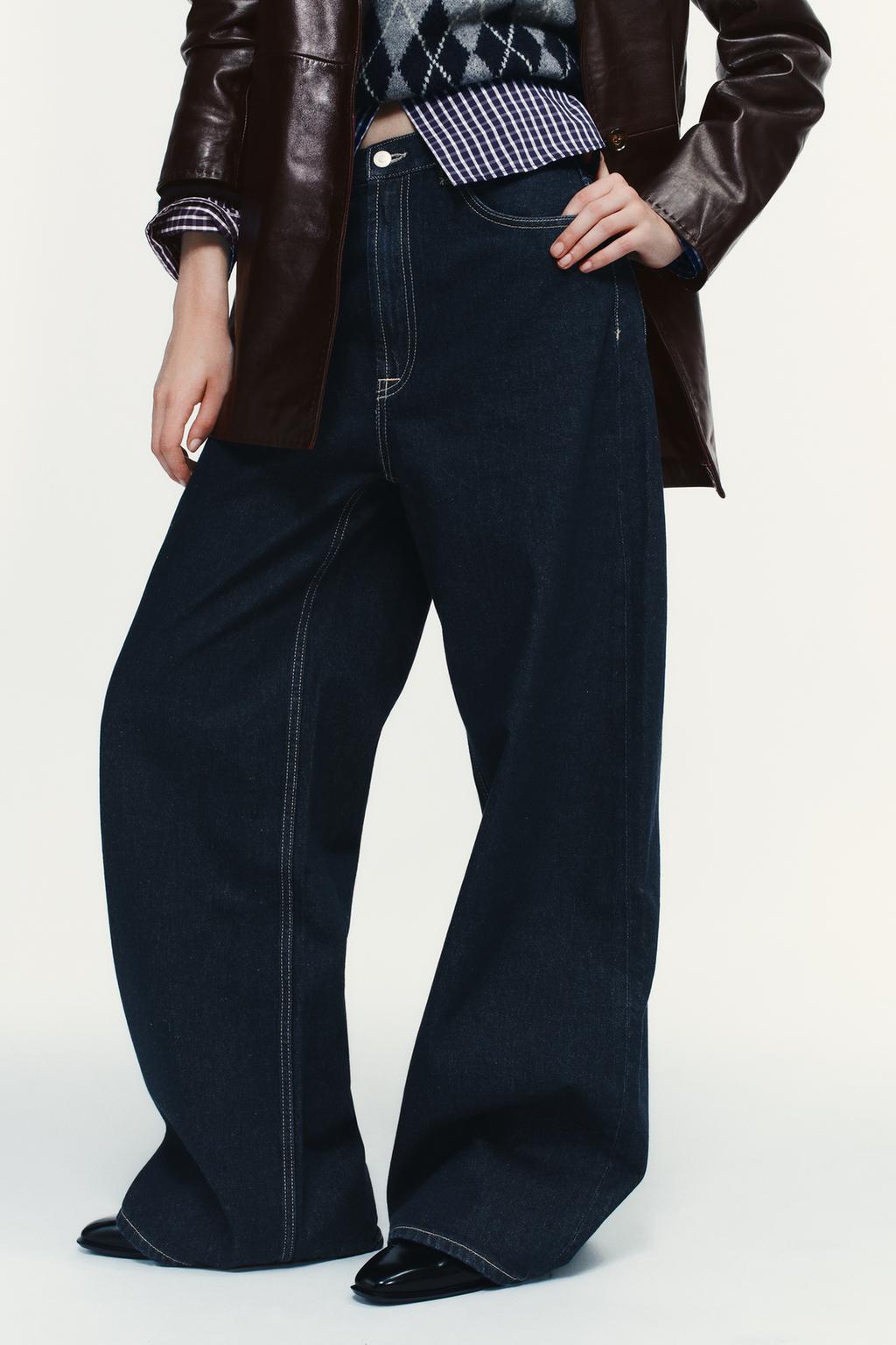 ДЖИНСЫ TRF EXTRA WIDE LEG С ВЫСОКОЙ ПОСАДКОЙ