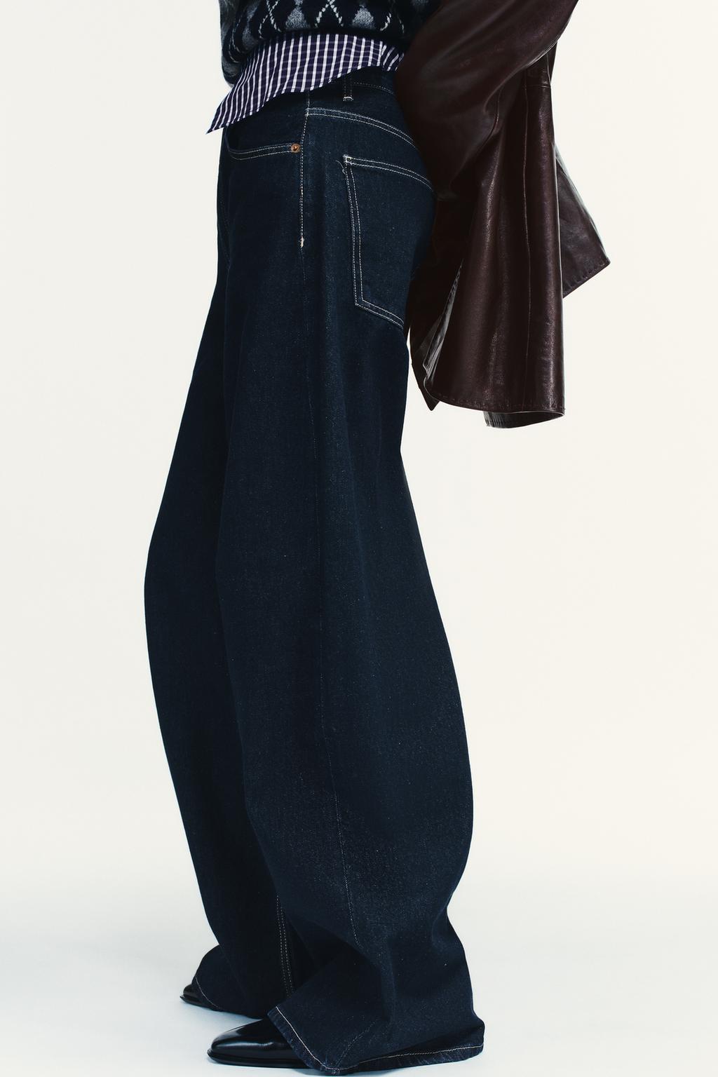ДЖИНСЫ TRF EXTRA WIDE LEG С ВЫСОКОЙ ПОСАДКОЙ