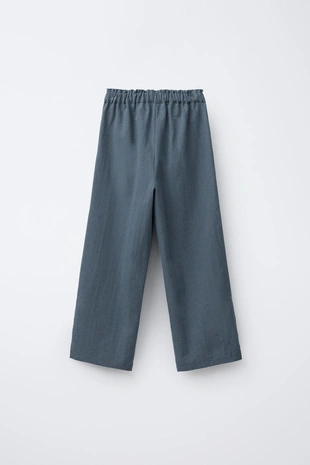 Купить Zara Брюки в клетку виши с разрезами