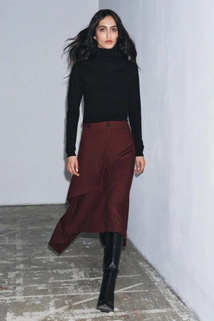 Юбка асимметричного кроя — ZW COLLECTION- Заказать в России