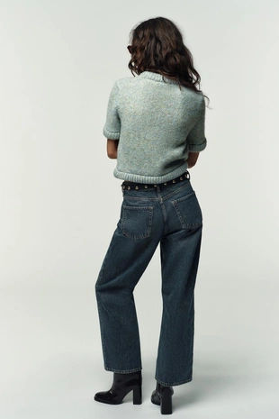 Джемпер с короткими рукавами- Заказать в России