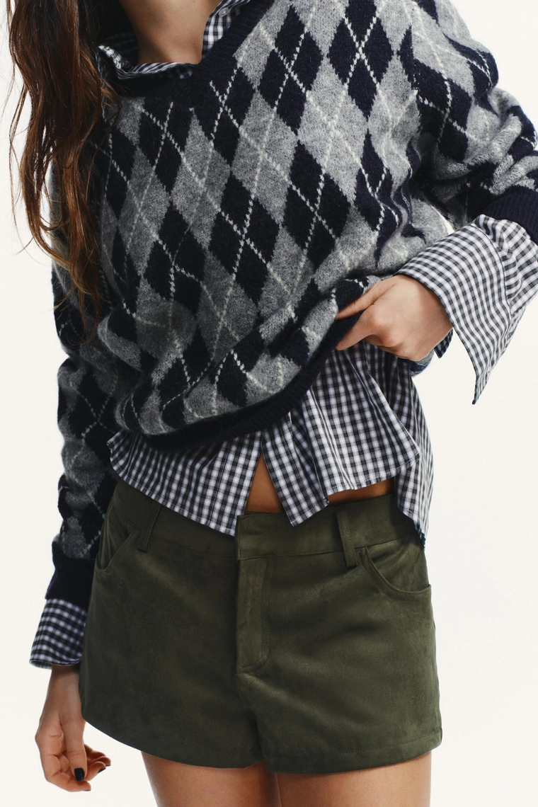 Джемпер diamond knit