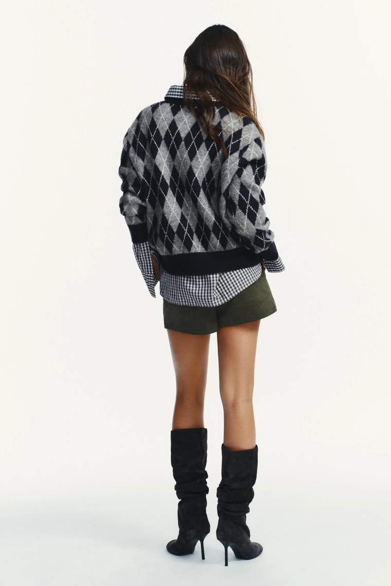 Джемпер diamond knit