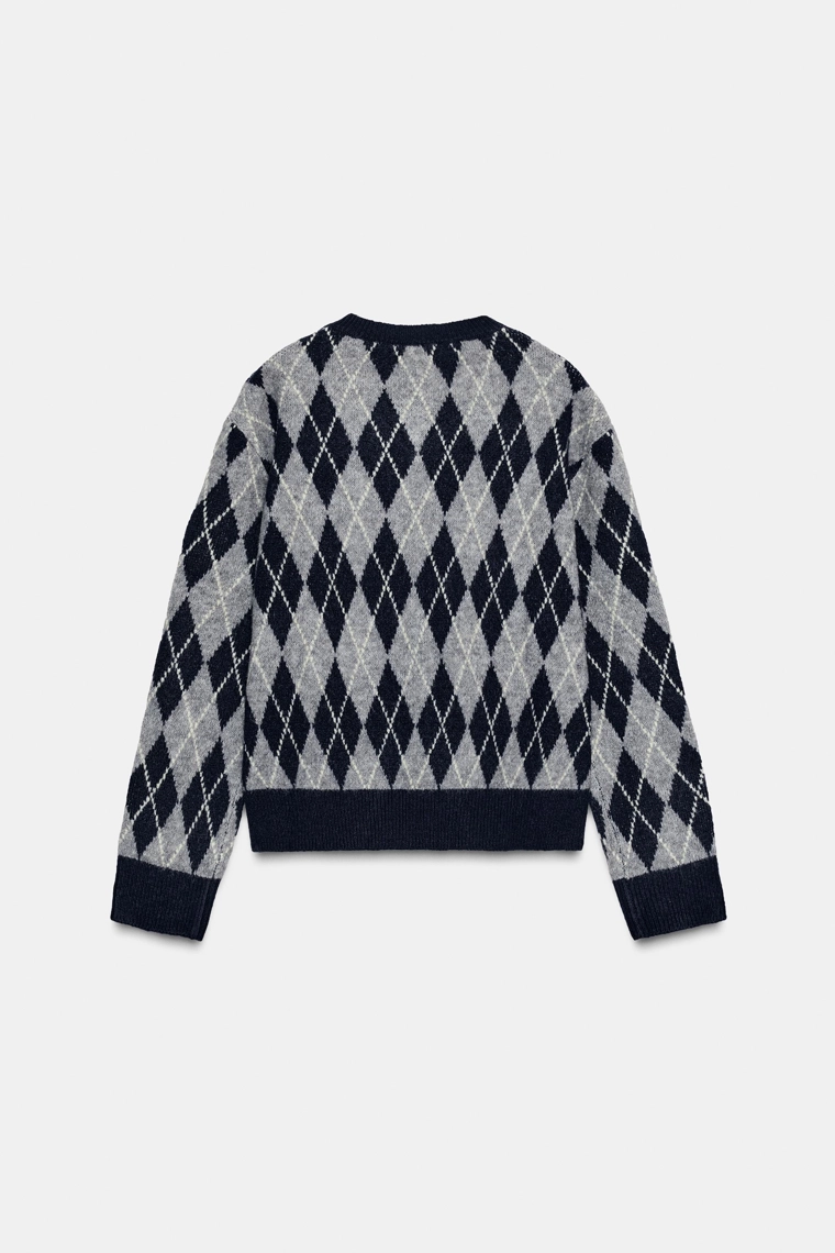 Джемпер diamond knit