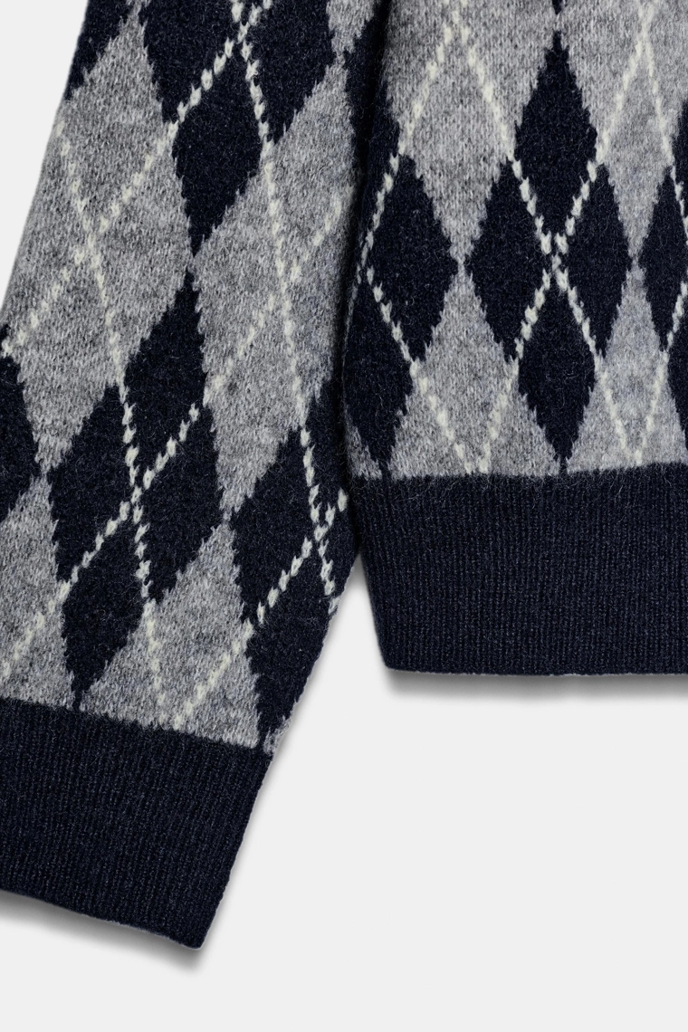 Джемпер diamond knit