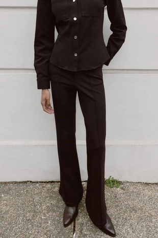 Брюки FLARE с низкой посадкой- Заказать в России