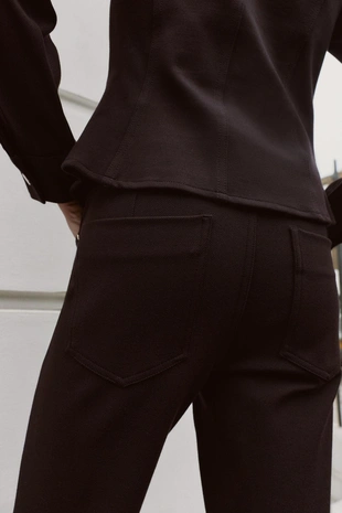 Брюки FLARE с низкой посадкой- Заказать в России