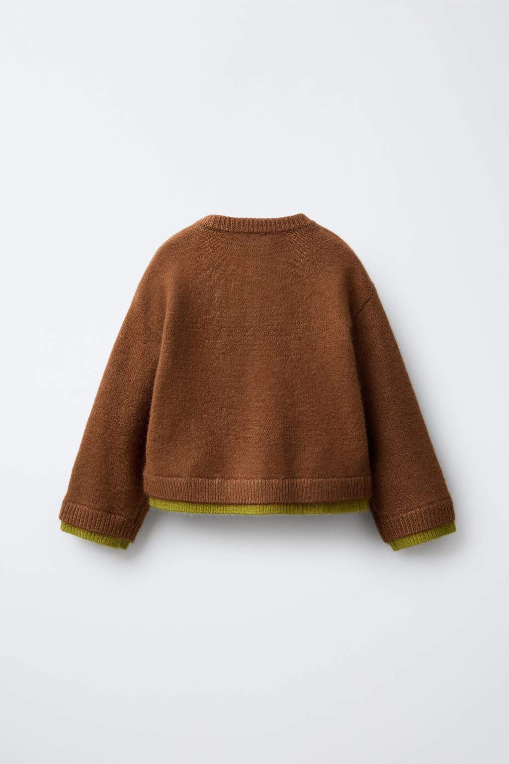 КАРДИГАН BENSIMON ® X ZARA С ДВОЙНЫМ НИЗОМ