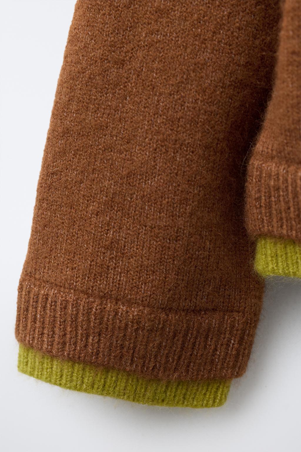 КАРДИГАН BENSIMON ® X ZARA С ДВОЙНЫМ НИЗОМ