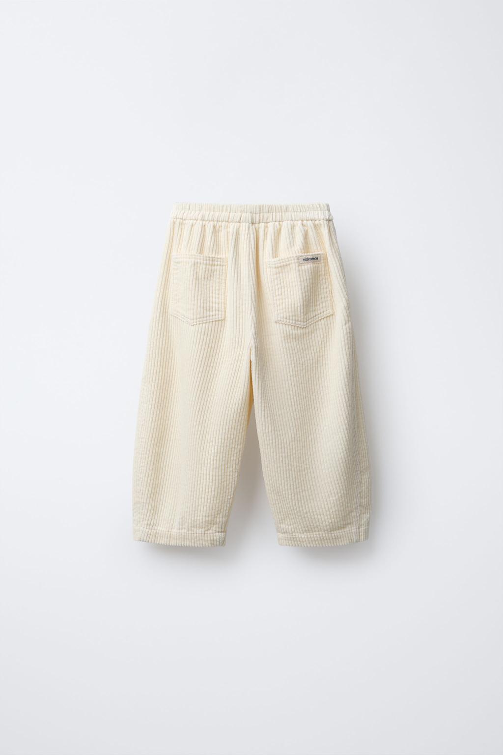 БРЮКИ-БАЛЛОНЫ ИЗ ВЕЛЬВЕТА BENSIMON ® X ZARA