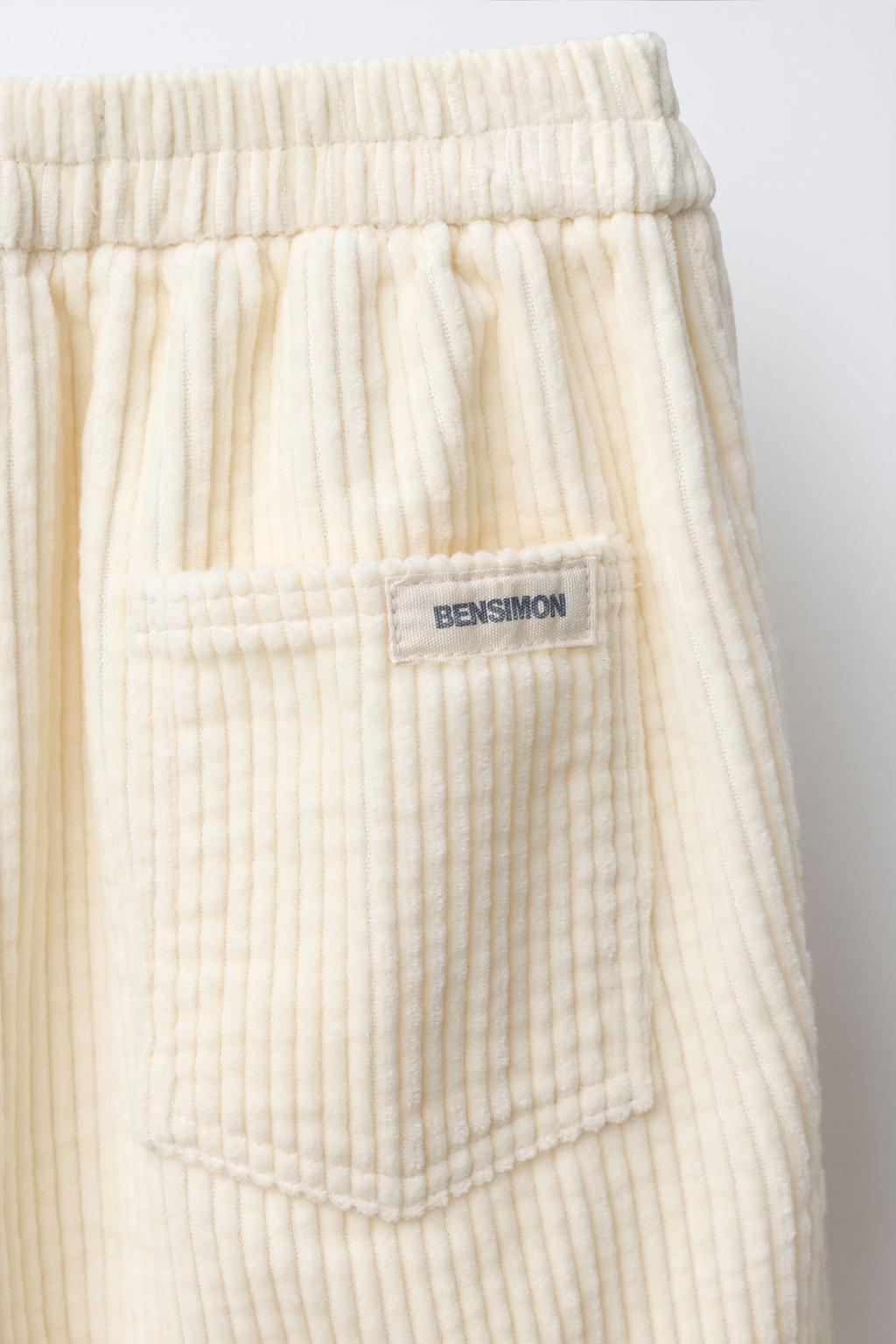 БРЮКИ-БАЛЛОНЫ ИЗ ВЕЛЬВЕТА BENSIMON ® X ZARA