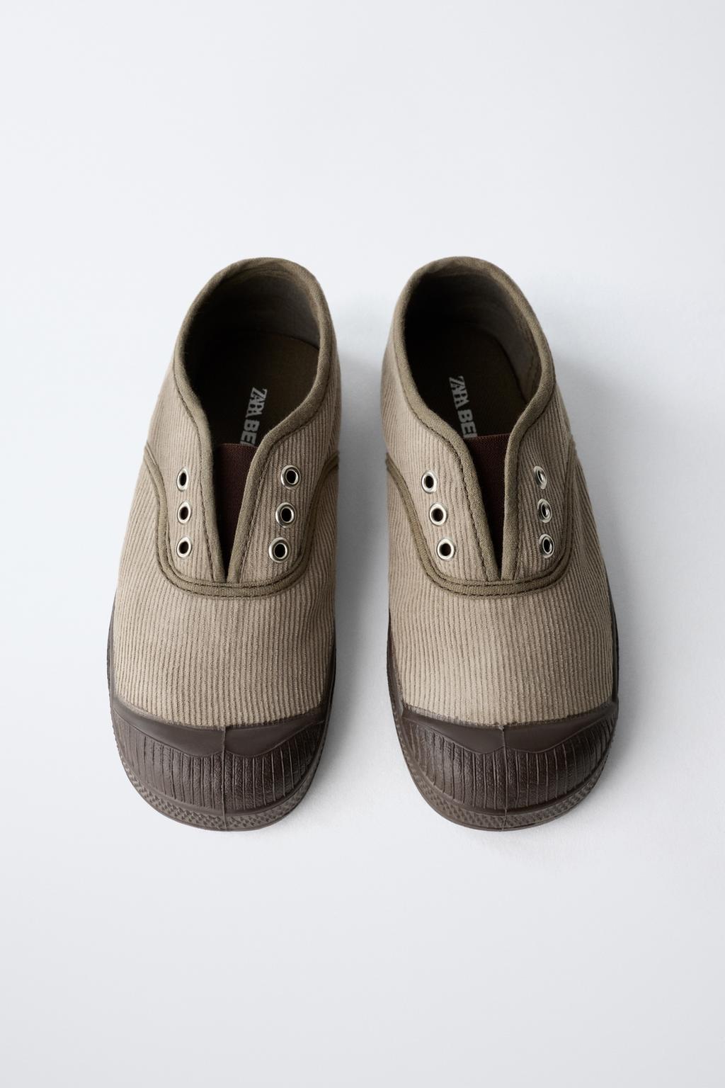 КЕДЫ ИЗ ВЕЛЬВЕТА BENSIMON ® X ZARA