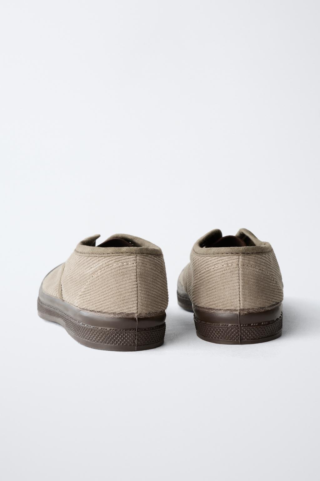 КЕДЫ ИЗ ВЕЛЬВЕТА BENSIMON ® X ZARA