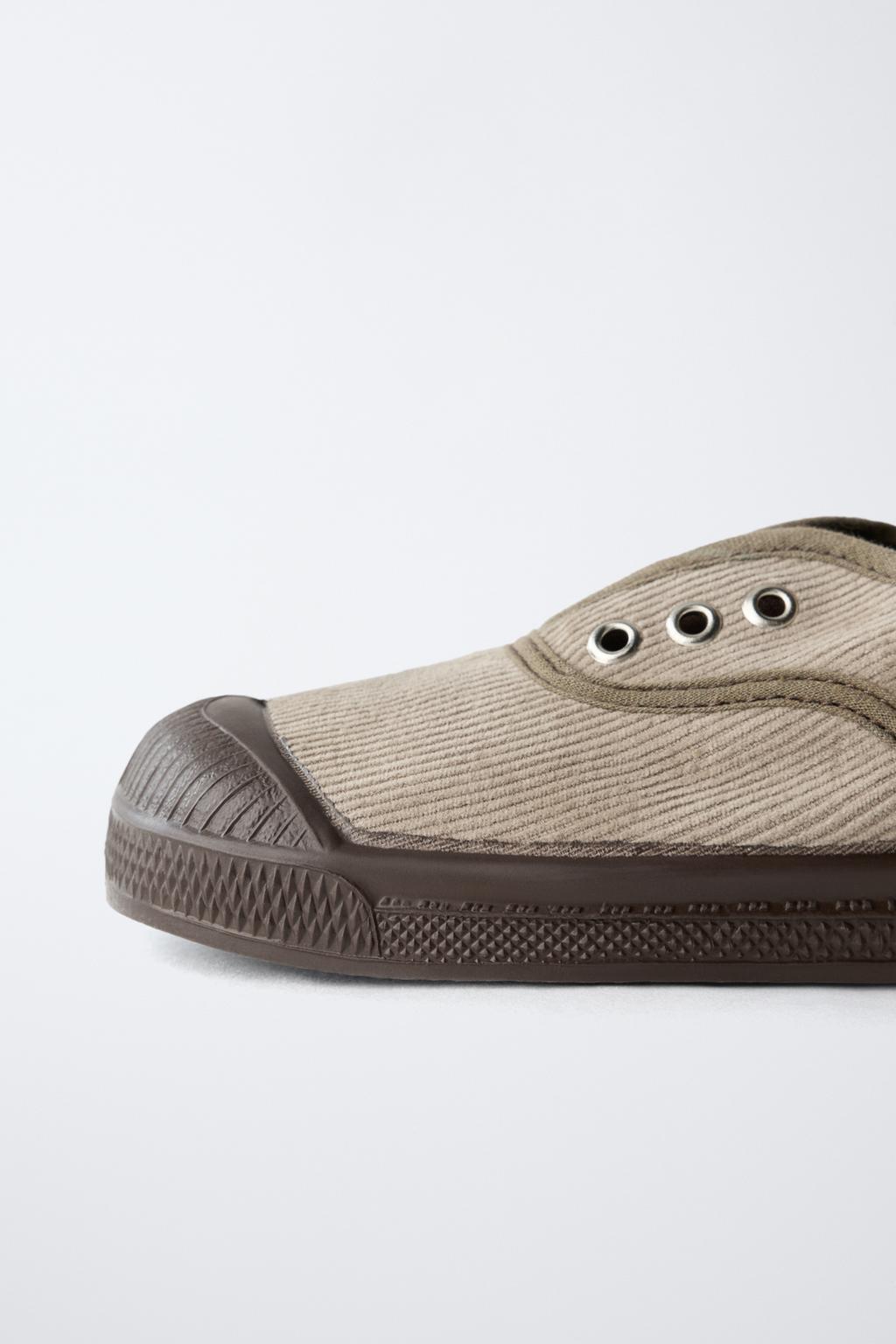 КЕДЫ ИЗ ВЕЛЬВЕТА BENSIMON ® X ZARA