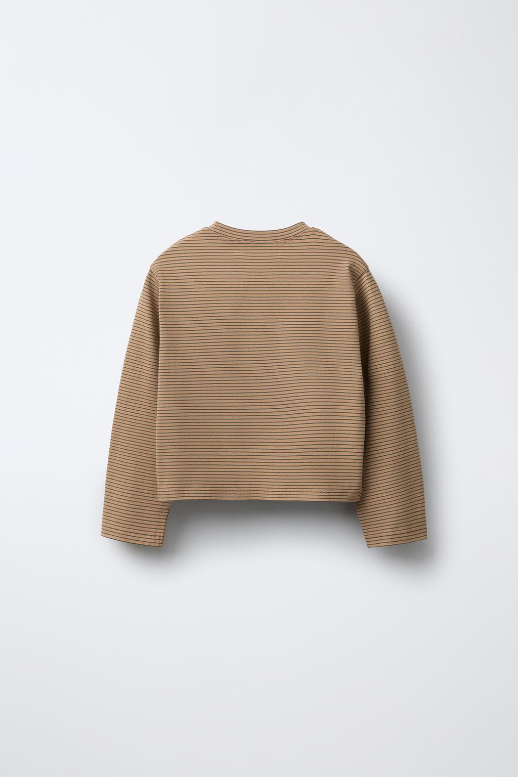 ФУТБОЛКА В ПОЛОСКУ С ЯРЛЫКОМ BENSIMON ® X ZARA