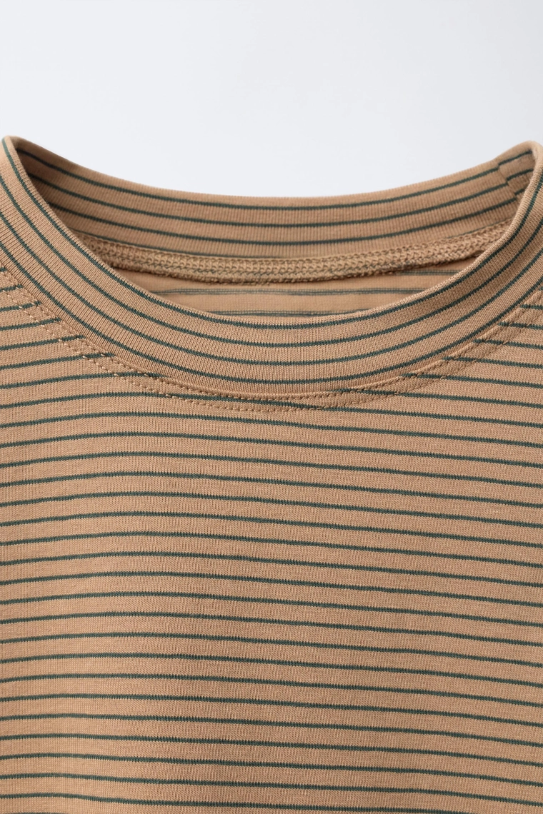 Футболка в полоску с этикеткой bensimon ® x zara