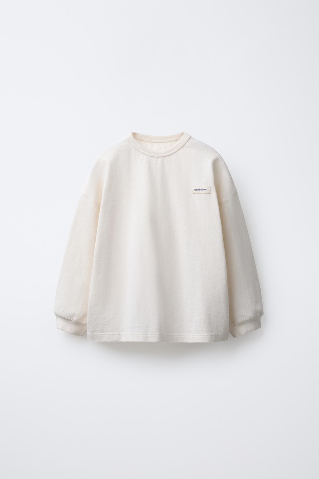 ФУТБОЛКА С ЭТИКЕТКОЙ BENSIMON ® X ZARA
