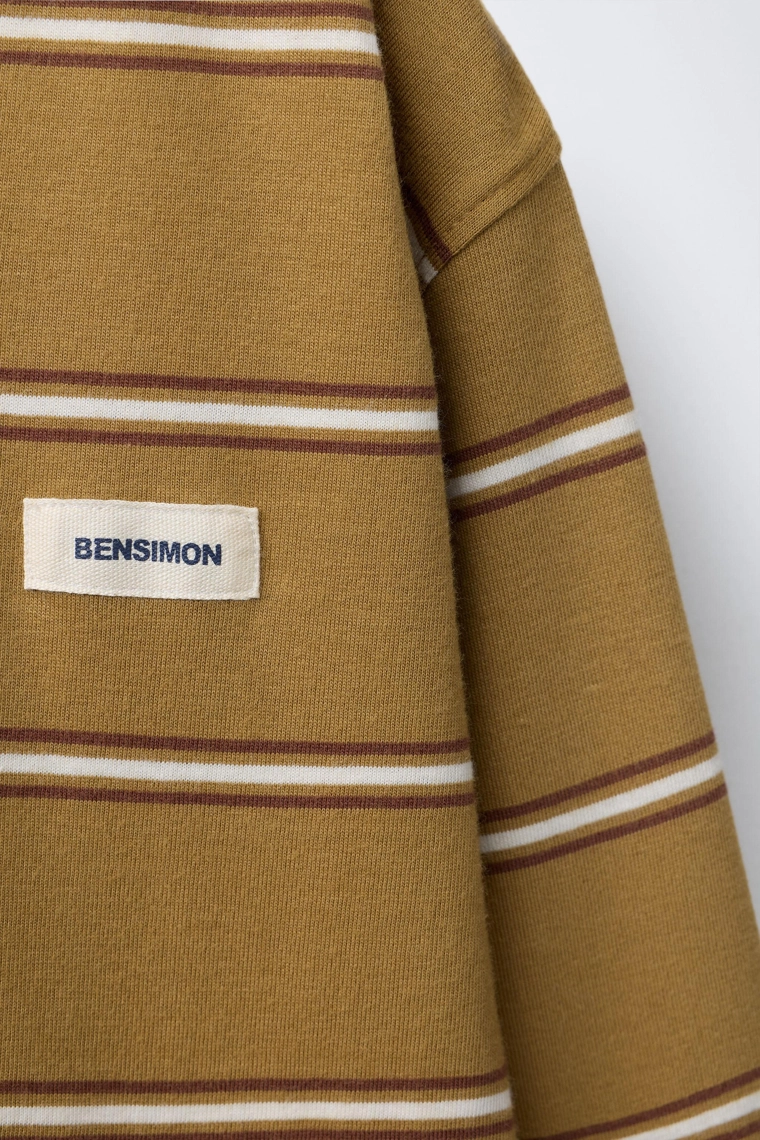 Полосатая футболка bensimon ® x zara