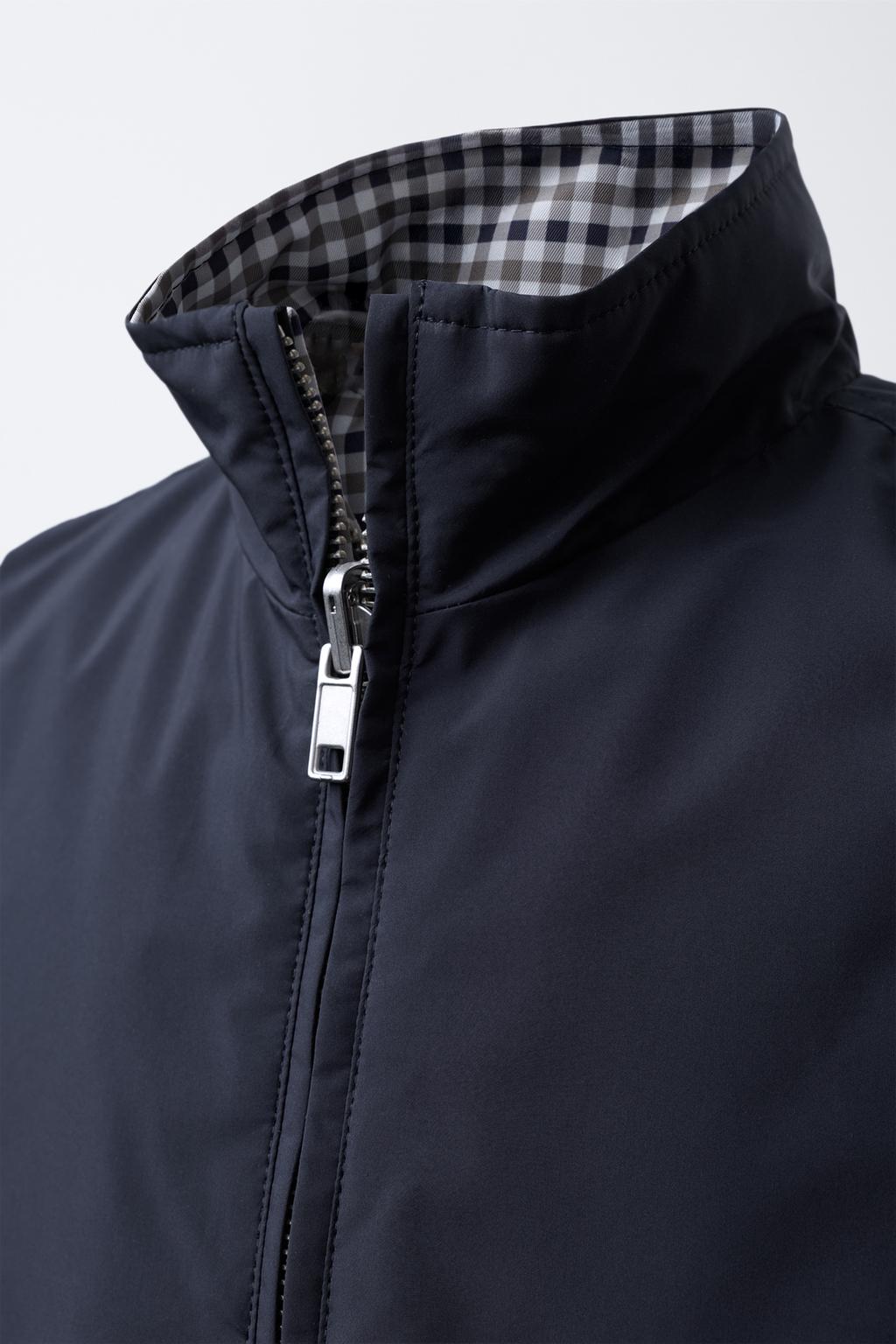 ДВУСТОРОННЯЯ КУРТКА В КЛЕТКУ WATER REPELLENT BENSIMON ® X ZARA