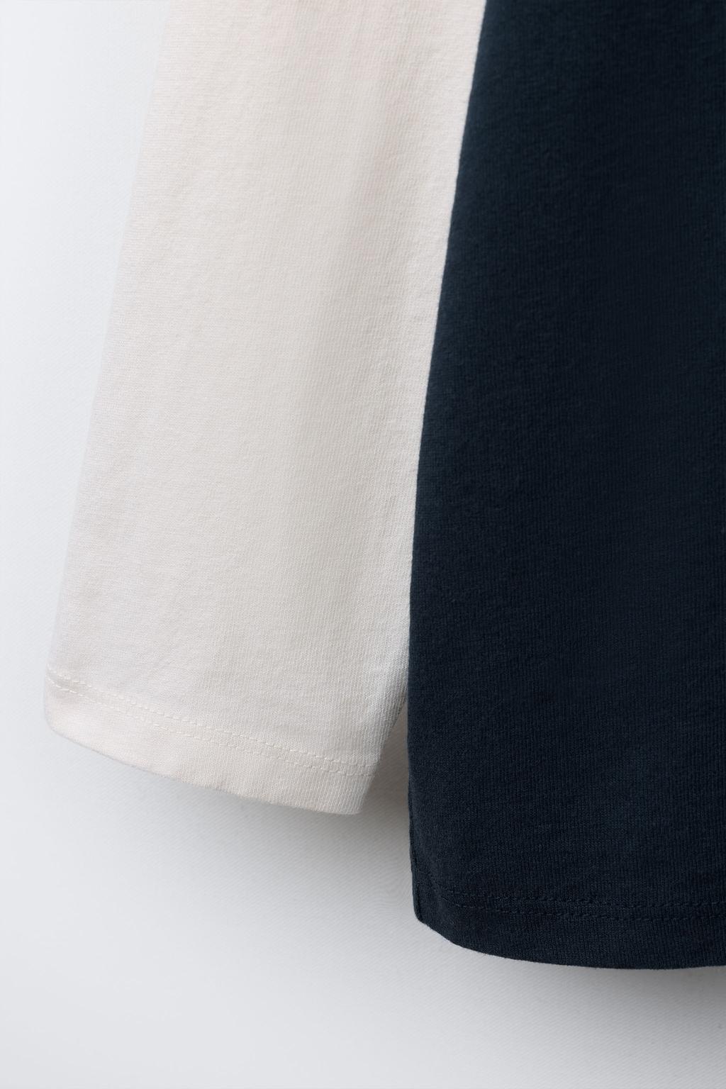 ФУТБОЛКА С РУКАВАМИ РЕГЛАН BENSIMON ® X ZARA