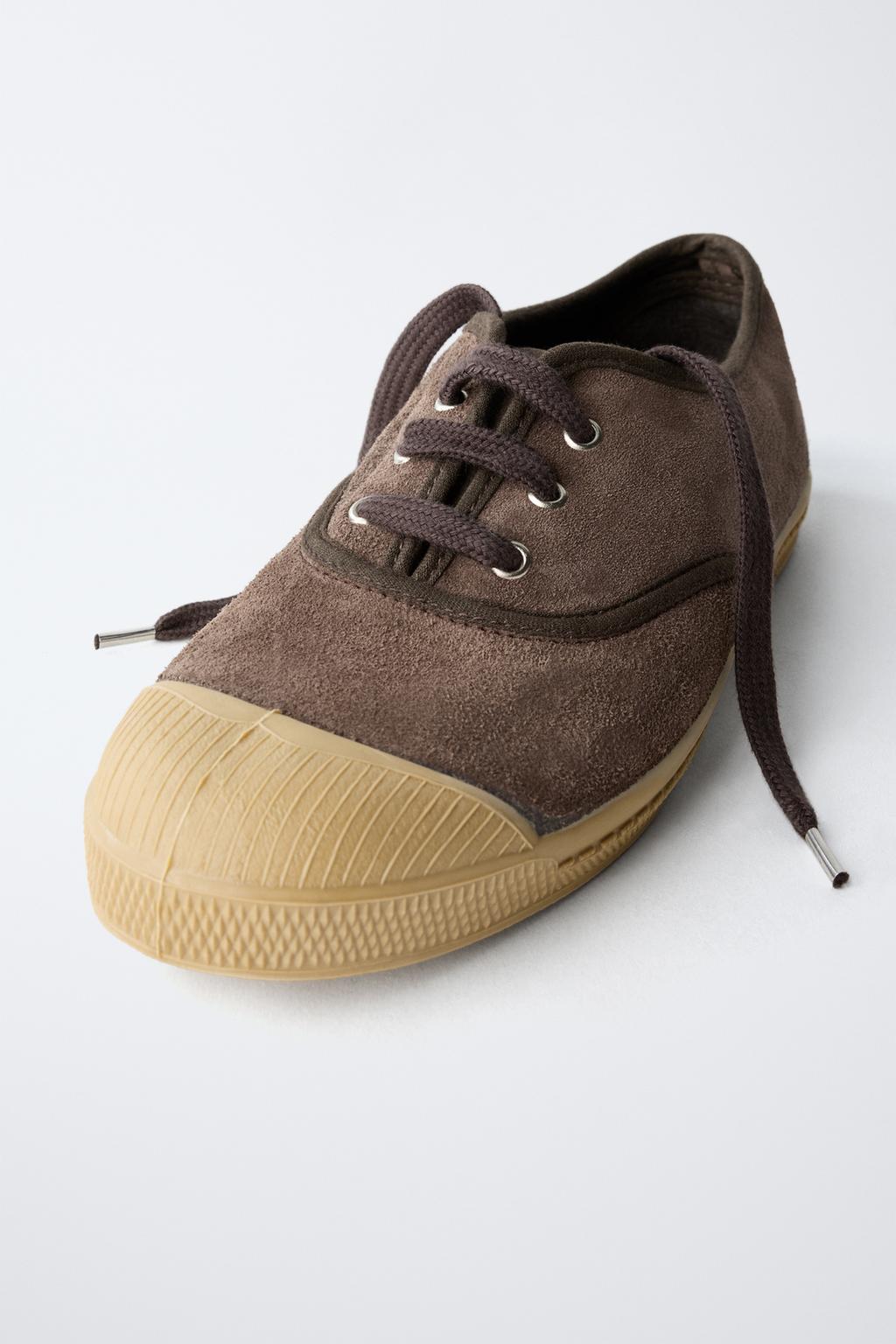 КОЖАНЫЕ КРОССОВКИ BENSIMON ® X ZARA