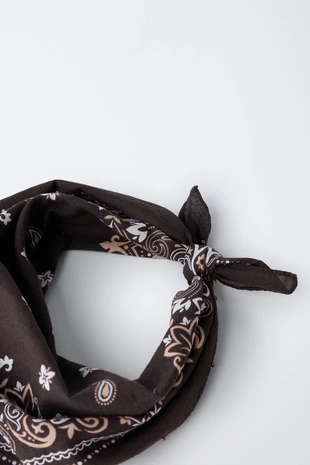 Купить Zara Квадратная бандана с принтом