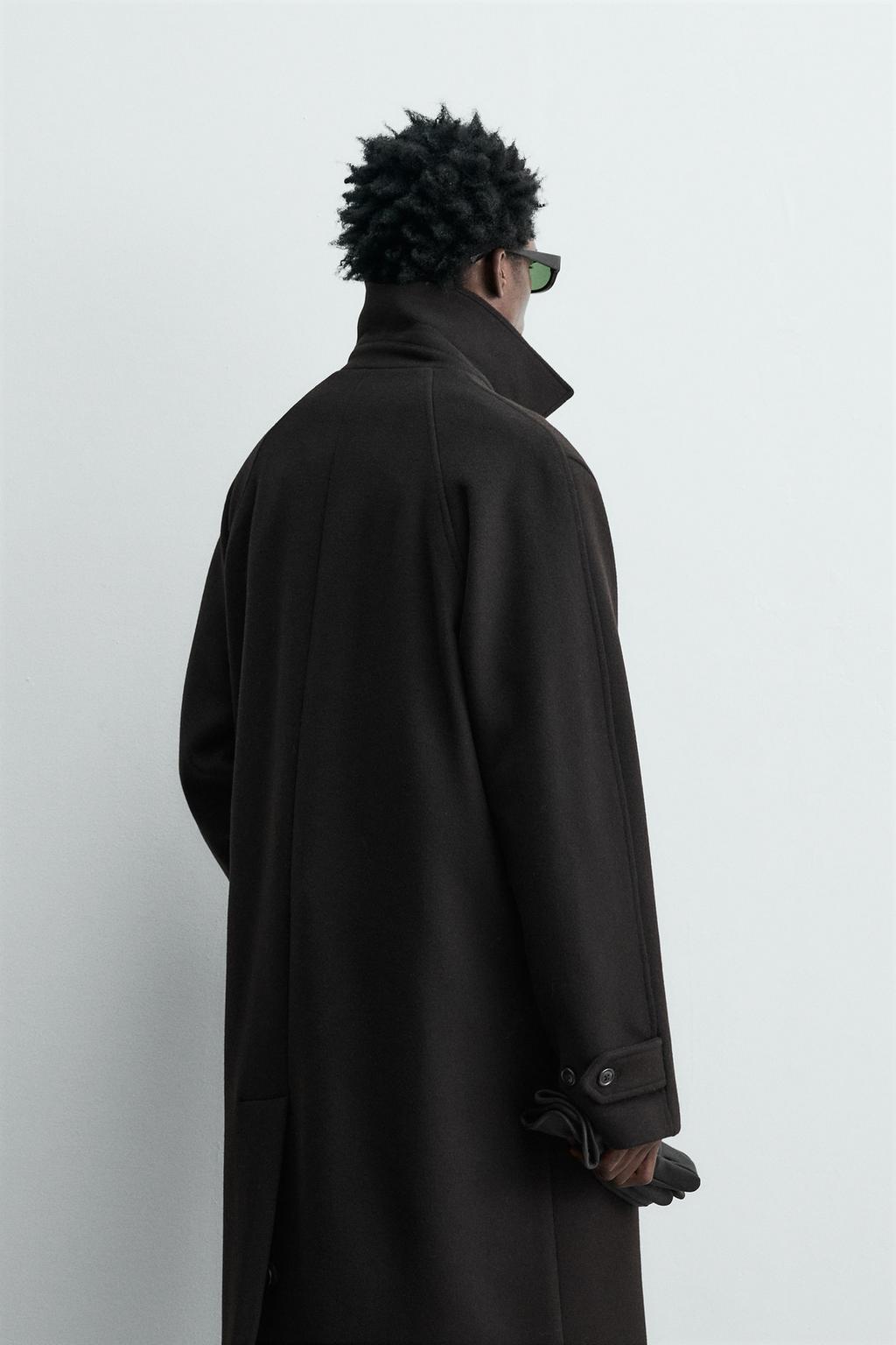 ПАЛЬТО ИЗ СМЕСОВОЙ ШЕРСТИ MANTECO ®