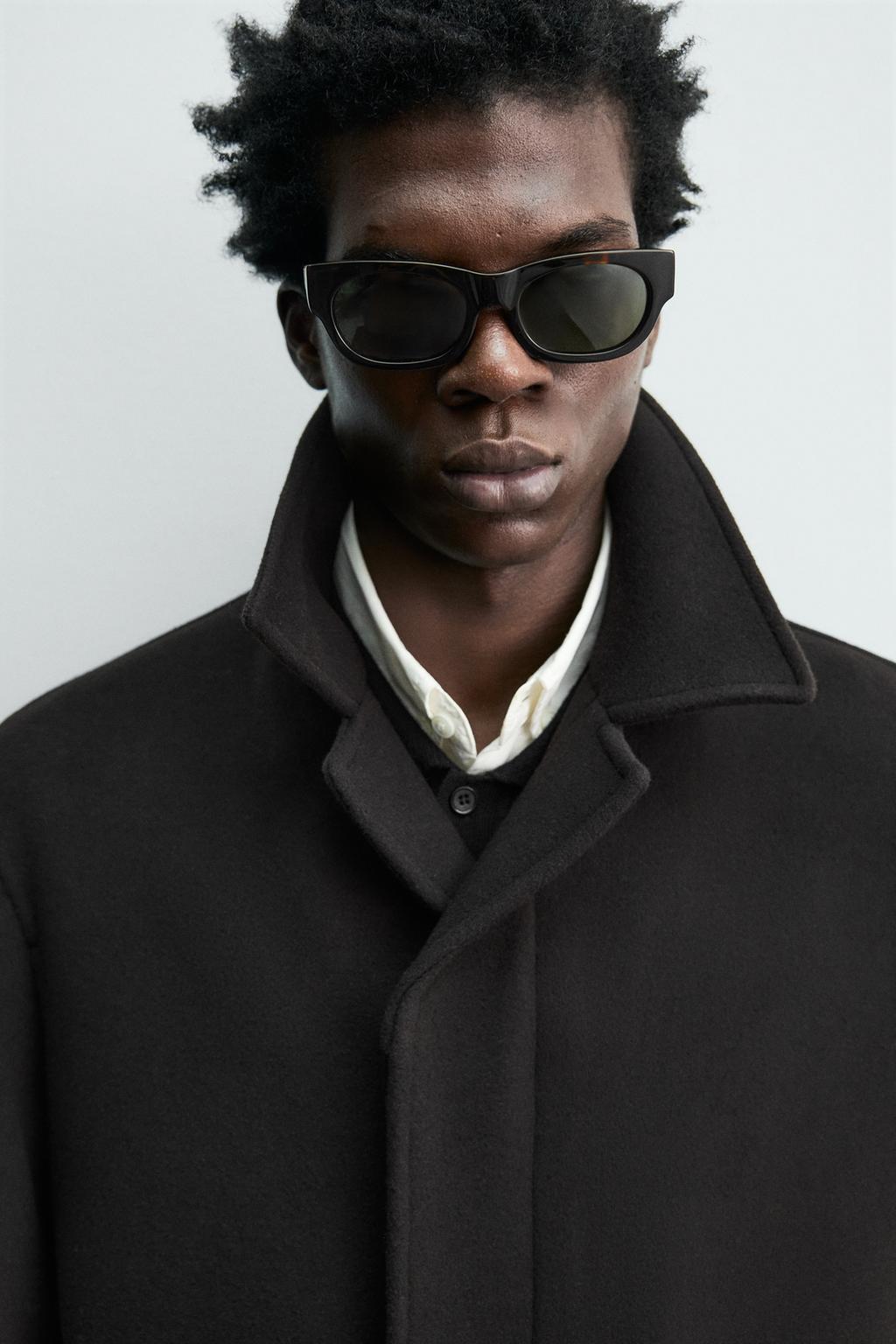 ПАЛЬТО ИЗ СМЕСОВОЙ ШЕРСТИ MANTECO ®