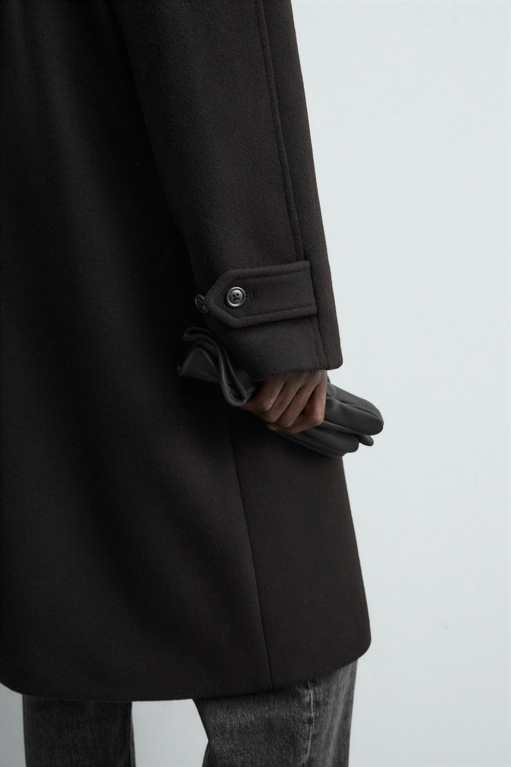 ПАЛЬТО ИЗ СМЕСОВОЙ ШЕРСТИ MANTECO ®