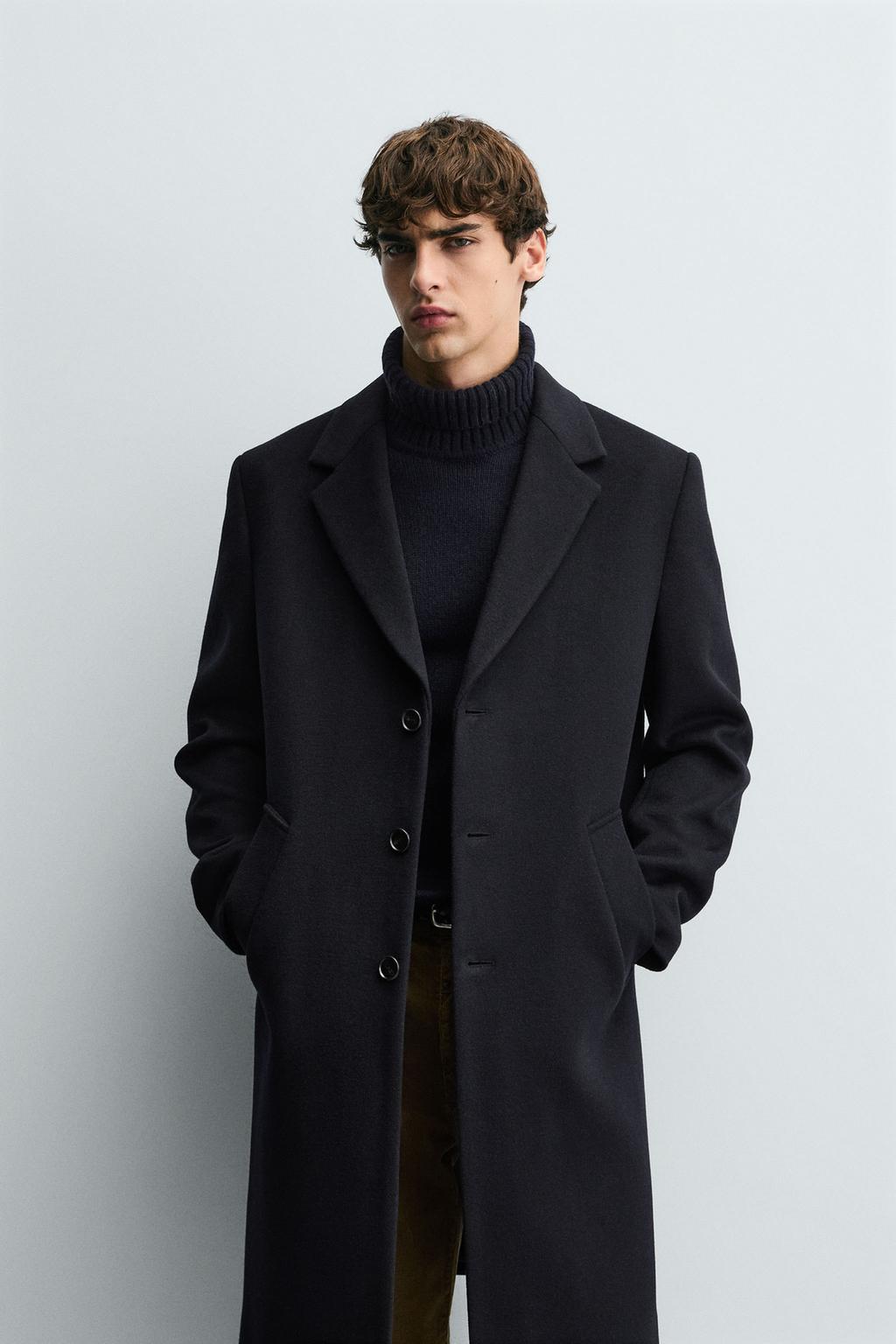 ПАЛЬТО REGULAR FIT ИЗ ШЕРСТИ