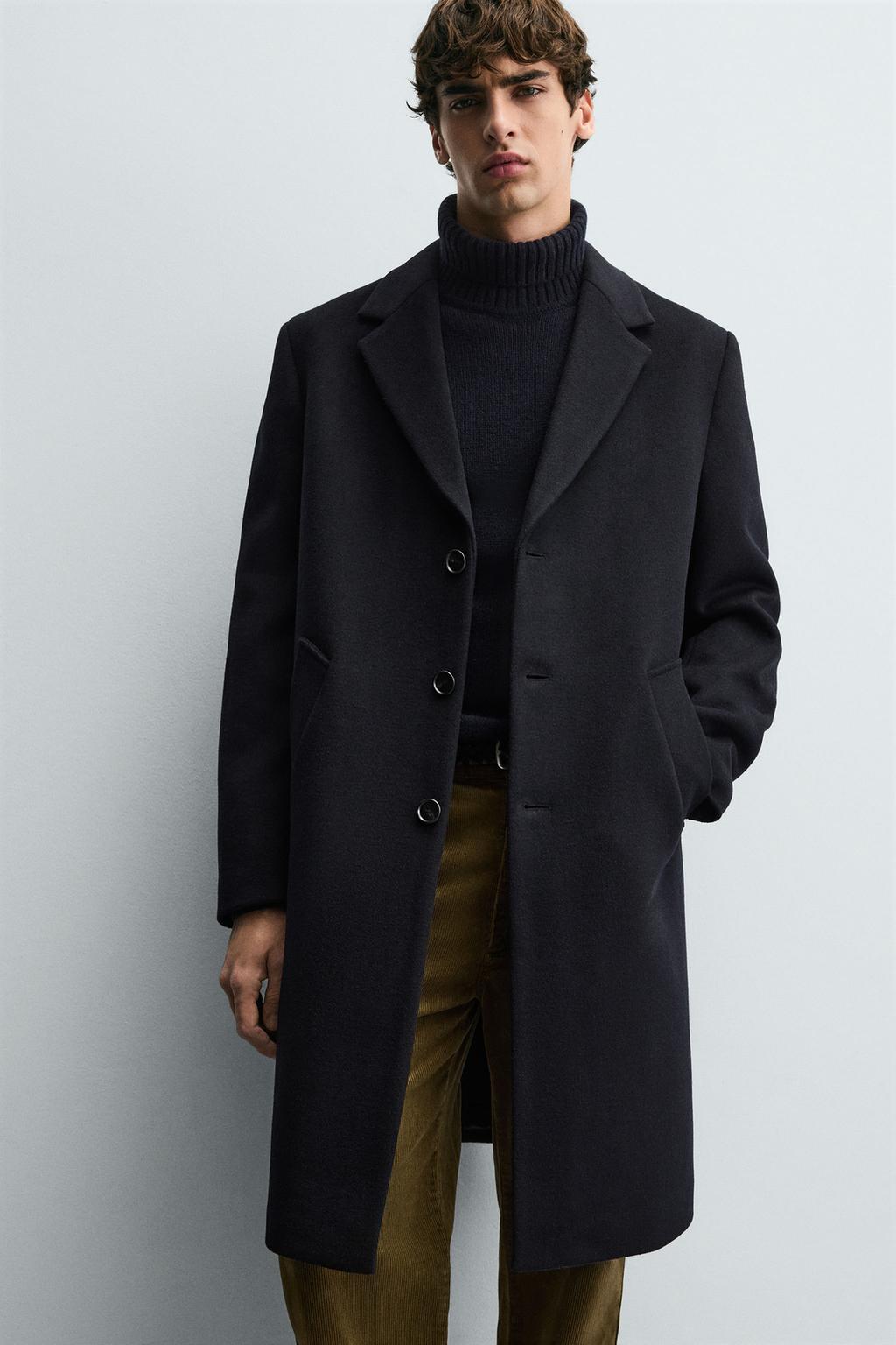 ПАЛЬТО REGULAR FIT ИЗ ШЕРСТИ