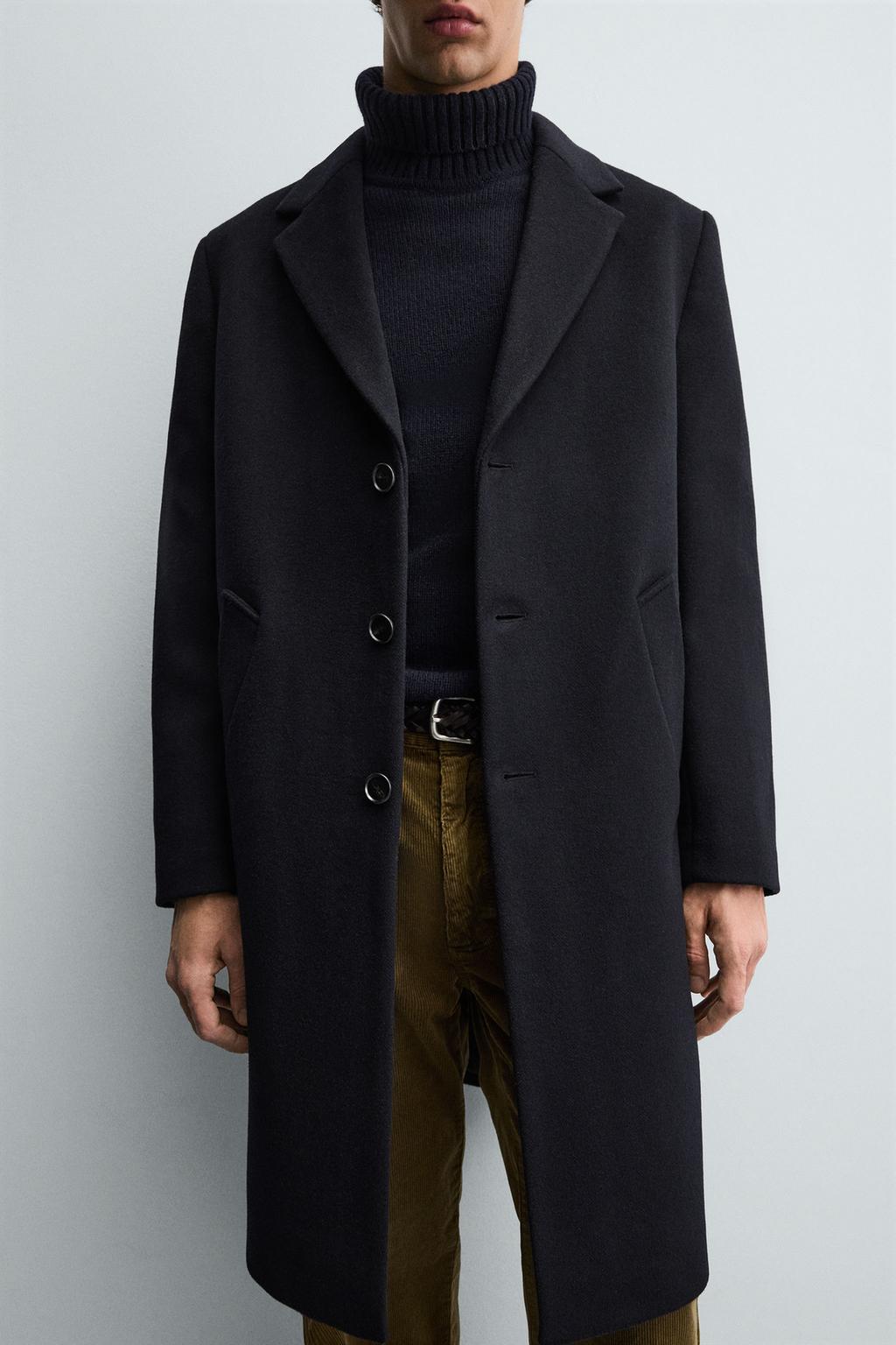 ПАЛЬТО REGULAR FIT ИЗ ШЕРСТИ