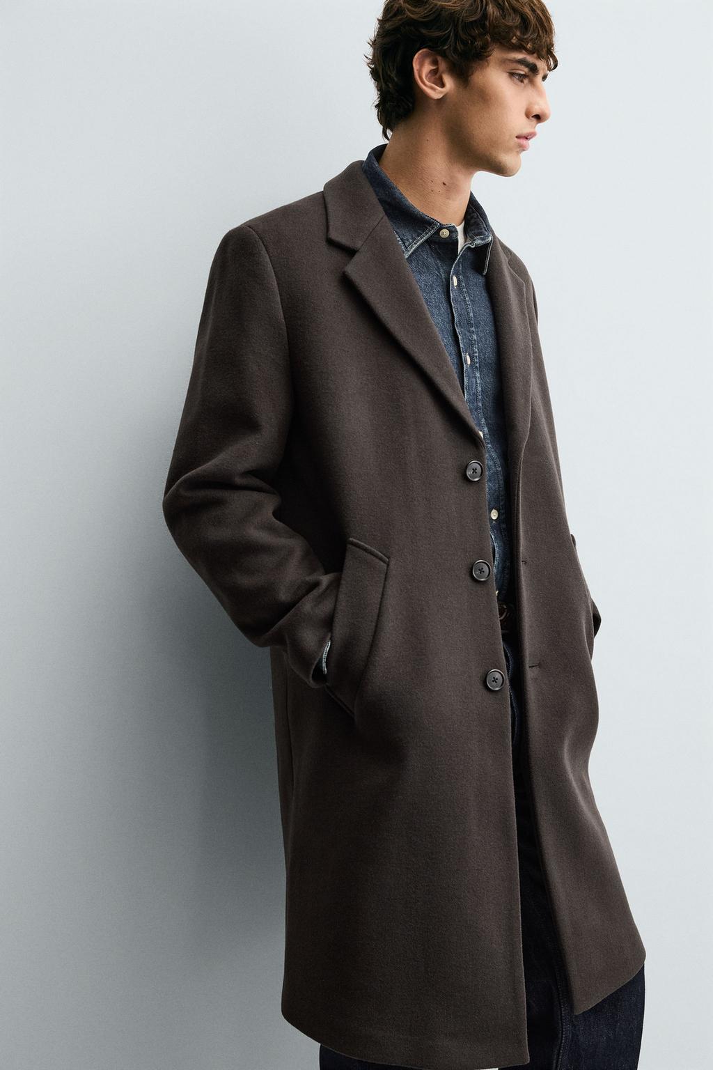 ПАЛЬТО REGULAR FIT ИЗ ШЕРСТИ