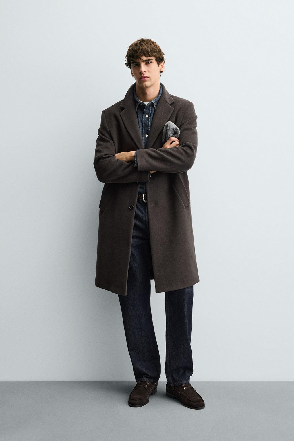 ПАЛЬТО REGULAR FIT ИЗ ШЕРСТИ