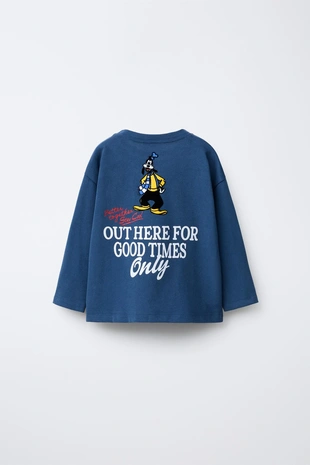 Blue | 0377/966/400 - Zara Футболка средней плотности MICKEY MOUSE AND FRIENDS © DISNEY